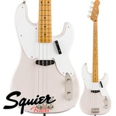Squier by Fender Classic Vibe '50s Precision Bass, Maple Fingerboard, White Blonde【スクワイア フェンダー・プレシジョ