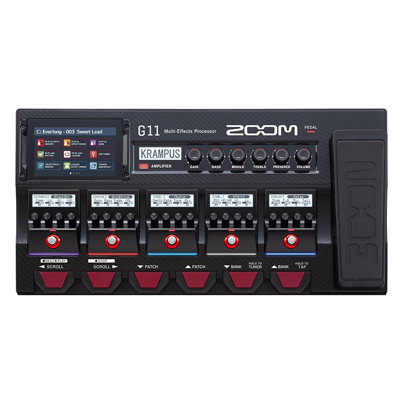 ZOOM/マルチエフェクトプロセッサー G11 マルチエフェクター