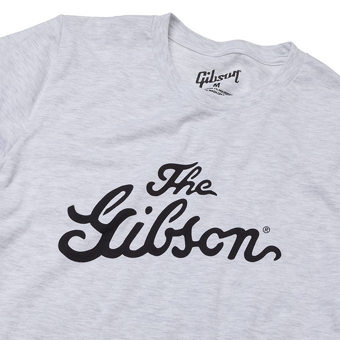 Gibson - 【まそほ】B’z×ギブソン Tシャツ／Gibson White(白) □新品、激レア□Gibson ギブソンB'z 松本孝弘 コラボ Lサイズ