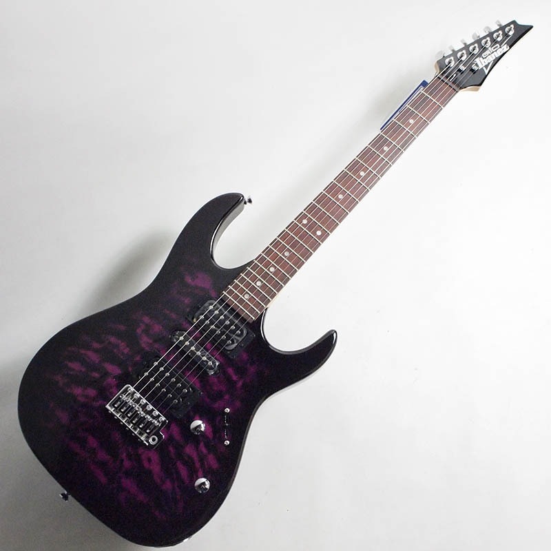アイバニーズ　エレキギター　パープル Ibanez エレキギター 初心者セット アイバニーズ GRX70QA 入門