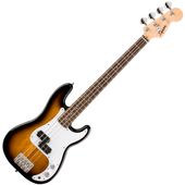 Squier by Fender Mini P Bass, Laurel Fingerboard, 2-Color Sunburst �����磻�� �ե������