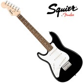 Squier by Fender Mini Stratocaster Left-Handed, Laurel Fingerboard, Black【スクワイア フェンダー】|Fender|Electr