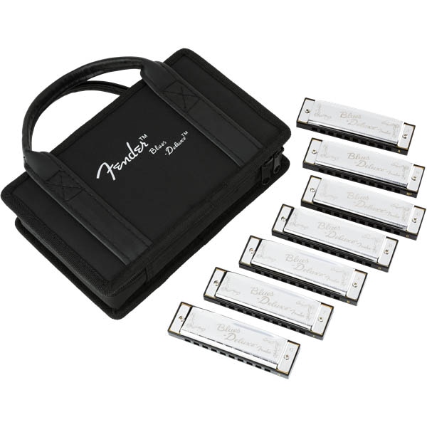 Fender Blues DeVille Harmonicas - 7-Pack With Case �ϡ���˥����åȡڥե��������