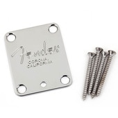 Fender 4-Bolt American Series Guitar Neck Plate with 