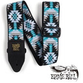 ERNIE BALL ALBUQUERQUE BLUE JACQUARD STRAP ストラップ[#4609]〈アーニーボール〉|ERNIE BALL|ストラップ