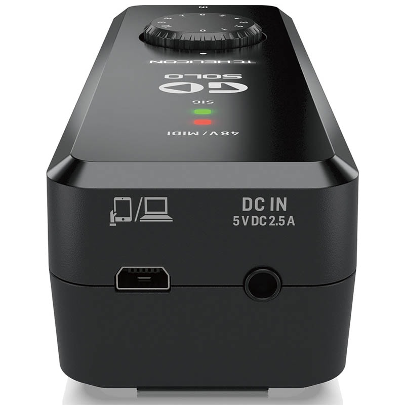 TC HELICON GO SOLO モバイルデバイス用ポータブルインターフェース