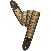 PRS/ギターストラップ Retro Design 2  Guitar Strap (Limited) - Gold/Black 【ポールリードスミス】|その他・ストラップ|ストラップ