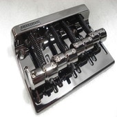 GOTOH Bass BRIDGE 201B-4 Cosmo Black〈ゴトー〉|GOTOH/ブリッジ・ベース|パーツ(ペグ・ブリッチ・ナット他)