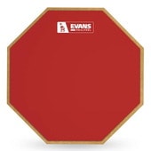 EVANS Real Feel Single-Sided Practice Pad RF12G-RED 練習用パッド〈エヴァンス〉|トレーニング・パット|Drums Accessories