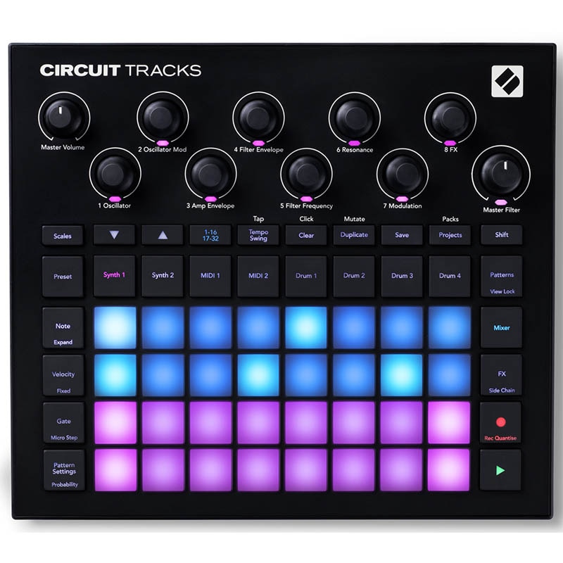Novation Circuit 本体 + 電源アダプター + ケーブル Novation Circuit 本体 + 電源アダプター + ケーブル Amazon.com