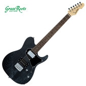 GrassRoots G-THROBBER-DX See See Thru Black in White エレキギター〈グラスルーツ〉|GrassRoots|Electric Guitar