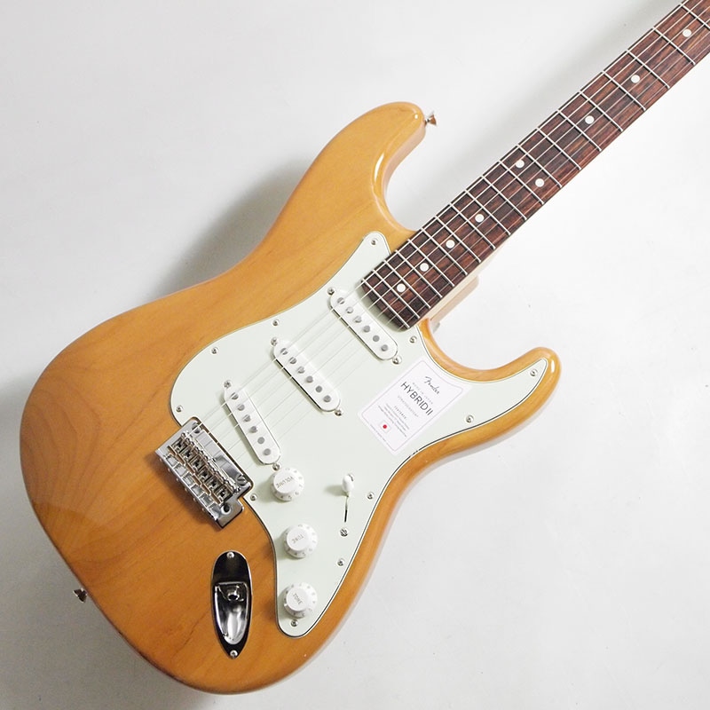 ギター Fender Hybrid II Stratocaster Vintage Fender Made in Japan Hybrid II Stratocaster Vintage Natural