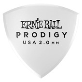ERNIE BALL 2.0MM WHITE LARGE SHIELD PRODIGY PICKS 6枚パック シールドシェイプ #9338【アーニーボール】|ERNIE BALL|ピック
