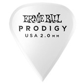 ERNIE BALL 2.0MM WHITE LARGE SHIELD PRODIGY PICKS 6枚パック シールドシェイプ #9338【アーニーボール】|ERNIE BALL|ピック