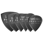 ERNIE BALL 1.5MM BLACK MULTIPACK PRODIGY PICKS 6枚パック シャープシェイプ #9342【アーニーボール】|ERNIE BALL|ピック