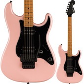 Squier by Fender Contemporary Stratocaster HH FR, Roasted Maple Fingerboard, Black Pickguard, Shell 