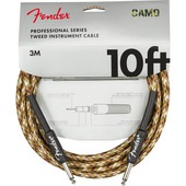 Fender Professional Series Instrument Cable, Desert Camo 10ft（約3m）ギターケーブル|Fender|シールド・ケーブル