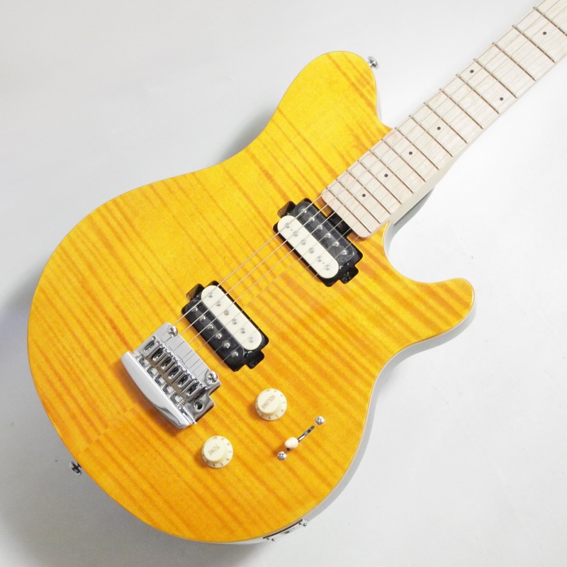 sterling by Music Man Axis トランスゴールド SBMM SUB Axis Flame Trans Gold – Motor City Guitar