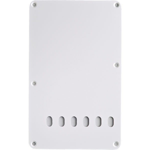 Fender Backplate, Vintage-Style Stratocaster, White, 1-Ply �Хå��ץ졼�ȡڥե��������