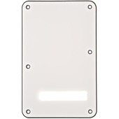 Fender Backplate, Stratocaster, White (W/B/W), 3-Ply �Хå��ץ졼�ȡڥե��������