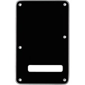 Fender Backplate, Stratocaster, Black (B/W/B), 3-Ply Хåץ졼ȡڥե