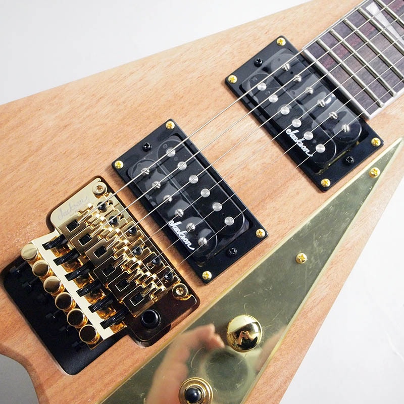 ギター JACKSON JS Rhoads MAH JS32 Natural Jackson JS Series Rhoads MAH JS32 Amaranth Natural 【ケーブル