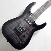 Jackson JS SERIES DINKY ARCH TOP JS22Q-7 DKA HT Transparent Black Burst 7弦エレキギター 【ジャクソン】|Electric Gu