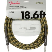 Fender Professional Series Instrument Cable, Woodland Camo 18.6ft（約5.6m）ギターケーブル【フェンダー】|Fender|シールド・ケ