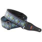 Righton! WOODSTOCK II BLUE ビンテージスタイルギターストラップ 〈ライトオン！ストラップス〉|その他・ストラップ|ストラップ