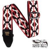 ERNIE BALL RISTRA RED JACQUARD STRAP[#5322]〈アーニーボール〉|ERNIE BALL|ストラップ