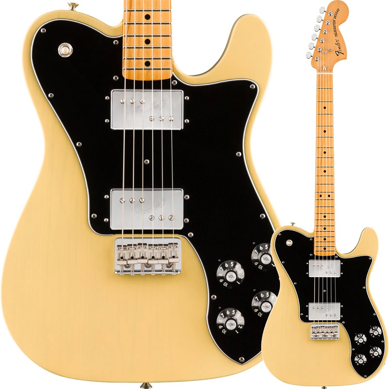 Fender Vintera 70s Telecaster Deluxe Vintage  Blonde【フェンダーMEXテレキャスターデラックス】-楽器de元気