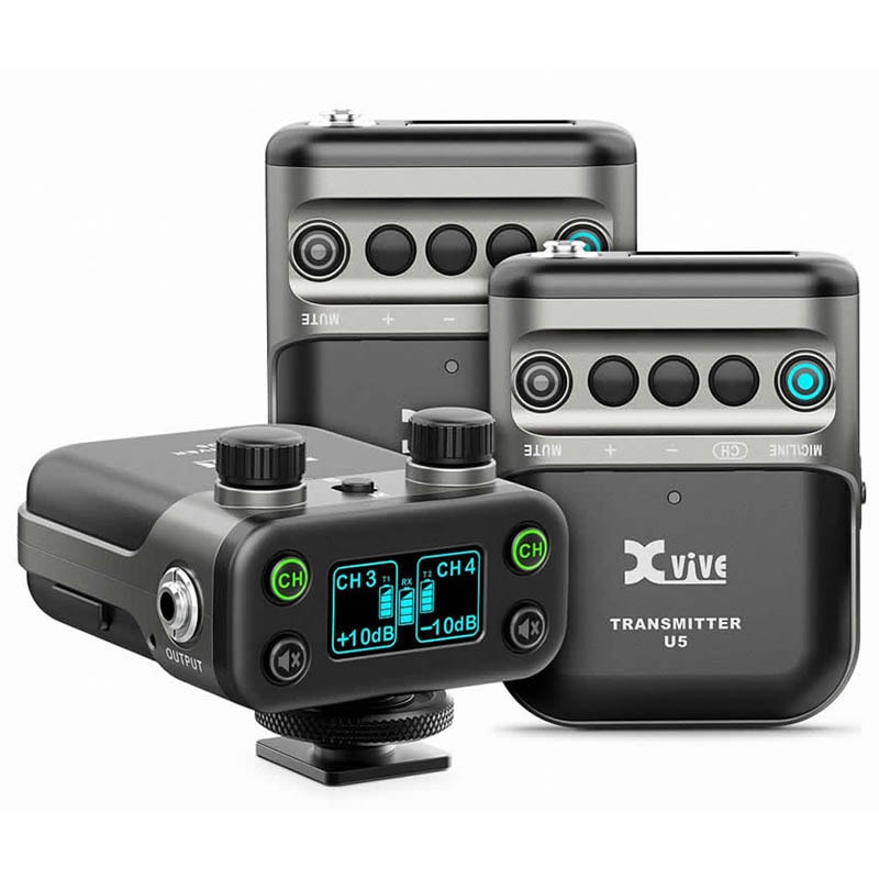 Xvive U5T2 ワイヤレス ピンマイク XVIVE U5T2 ワイヤレスピンマイク 【エックスバイブ】【送信機 2