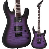 Jackson JS Series Dinky Arch Top JS32Q DKA HT, Amaranth Fingerboard, Transparent Purple Burst エレキギター