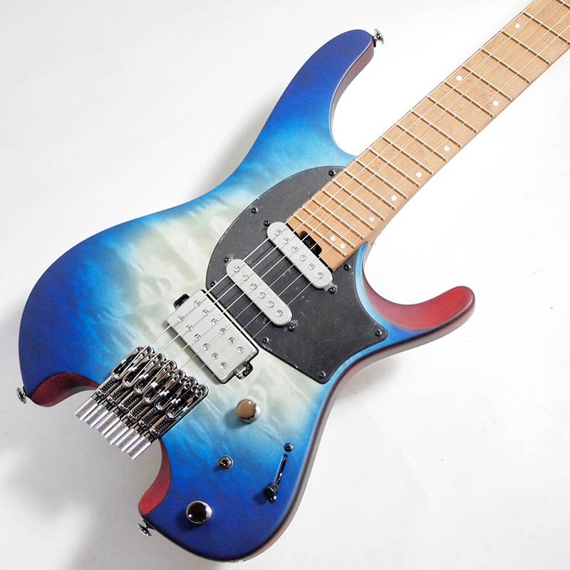 Ibanez QX54QM-BSM (Blue Sphere Burst Matte) ヘッドレスエレキ