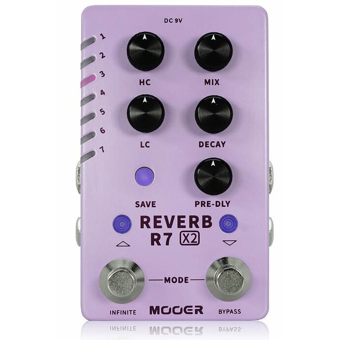 Mooer R7 X2 REVERB リバーブ ギター エフェクター | Effectors,MOOER