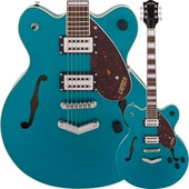 Gretsch G2622 Streamliner Center Block Double-Cut with V-Stoptail, Broad'Tron BT-2S Pickups Ocean Turquoiseڥå