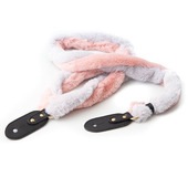 RightOn! STRAPS DOLCE GRY/PIK ギター/ベース用ストラップ【ライトオン！ストラップス】|その他・ストラップ|ストラップ