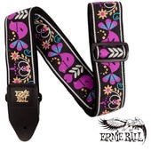 ERNIE BALL PURPLE BIRD LUPIN JACQUARD STRAP ストラップ [#5331]〈アーニーボール〉|ERNIE BALL|ストラップ