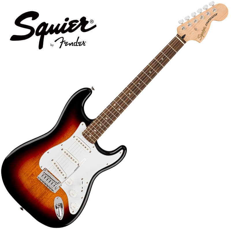 Squier by Fender Affinity Series Stratocaster 3-Color Sunburst