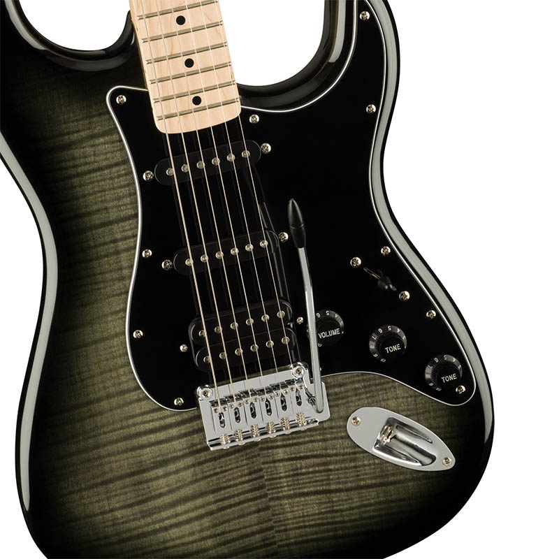 Squier by Fender Affinity Series Stratocaster FMT HSS Black