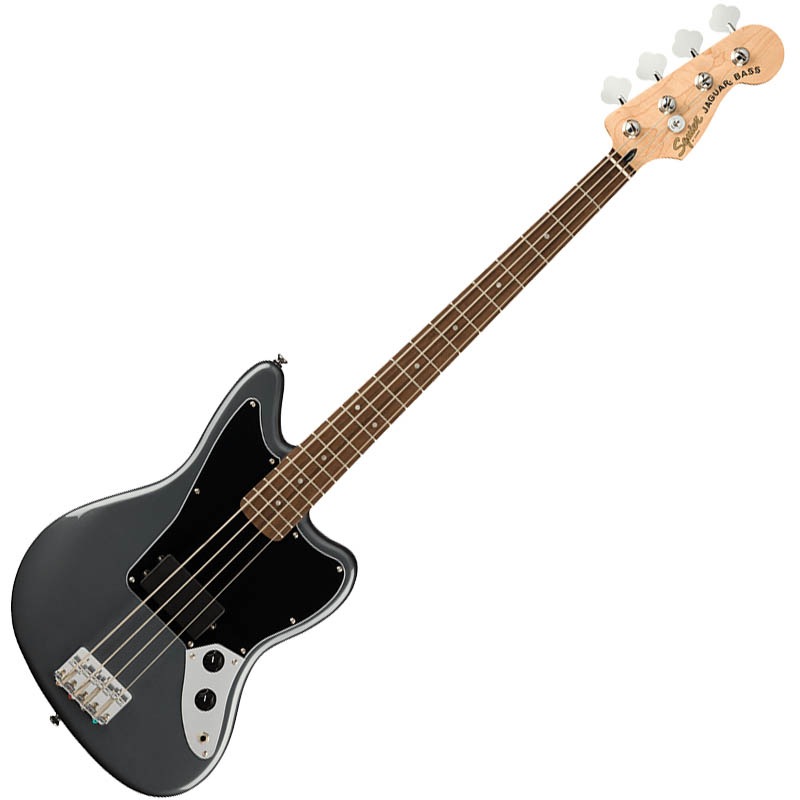 Squier by Fender Affinity Series Jaguar Bass H Charcoal Frost Metallic【スクワイア フェンダー】