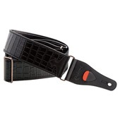 RightOn! STRAPS ALLIGATOR Black ギター/ベース用ストラップ〈ライトオン！ストラップス〉|その他・ストラップ|ストラップ
