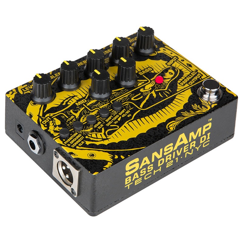 TECH 21 SansAmp Bass Driver DI V2 Jモデル Tech 21 SansAmp Bass Driver DI V2 Pedal | Sweetwater