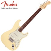 Fender Made in Japan Junior Collection Stratocaster, Rosewood Fingerboard, Satin Vintage White ジュニアス
