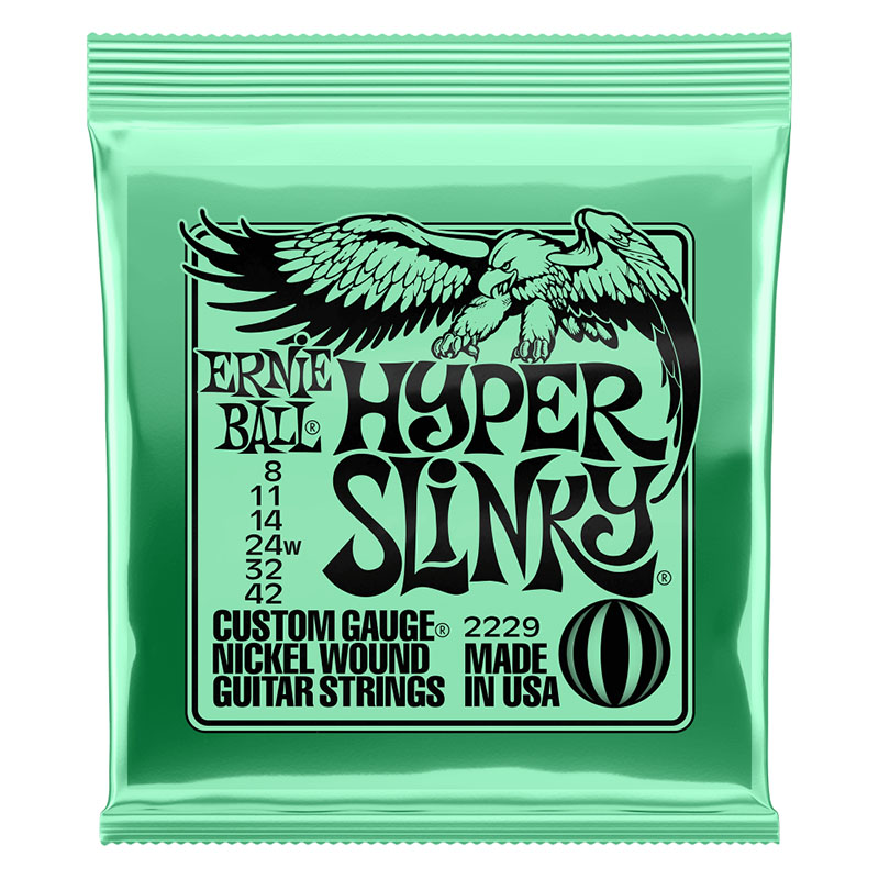 ERNIE BALL 2229 HYPER SLINKY 08-42 ���쥭���������ҥ����ˡ��ܡ����