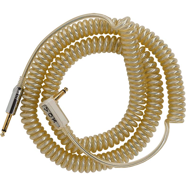 VOX VCC-90SL シルバー VINTAGE COIL CABLE コイルコード〈ボックス