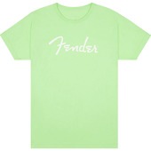 FENDER Spaghetti Logo T-Shirt, Surf Green, L T����ġҥե��������