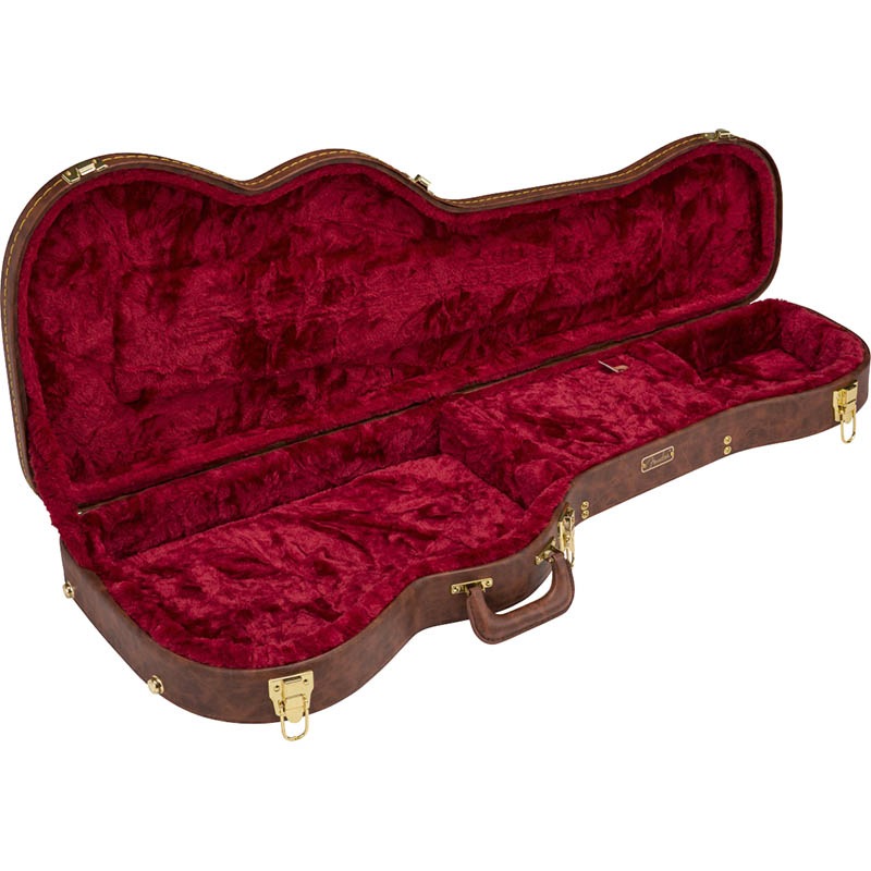 美品 SELDER エレキギター ケース付 ストラトタイプ 3トーンブラウン Fender Stratocaster/Telecaster Poodle Case, Brown プードルケース