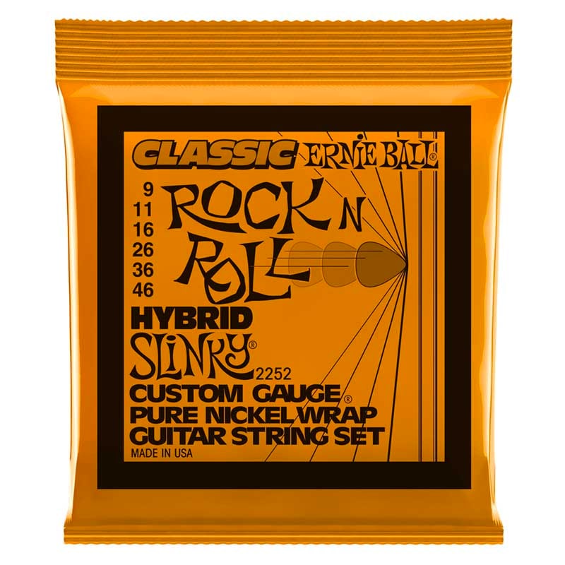 ERNIE BALL 2252 Hybrid Slinky Classic Rock n Roll 9-46 ���쥭���������ҥ����ˡ��ܡ����