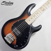 Sterling by Music Man SUB STINGRAY RAY5-VSBS-M1 Vintage Sunburst Satin 5弦エレキベース|Sterling by Music Ma